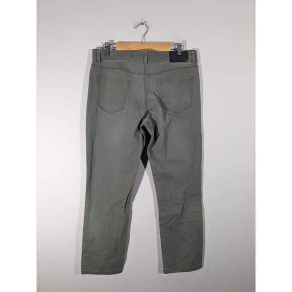 English Laundry Olive Green Straight Leg Pants Men Size 34 - Picture 2 of 9